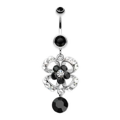 Flower Aura Belly Button Ring-WildKlass Jewelry
