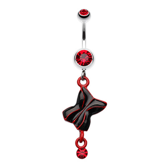 Bustier Sparkle Belly Button Ring-WildKlass Jewelry