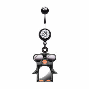 Penguin Swagg Belly Button Ring-WildKlass Jewelry