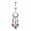 Vintage Enchanted Dream Catchers Belly Button Ring-WildKlass Jewelry