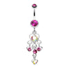 Sparkle Multi Heart Belly Button Ring-WildKlass Jewelry