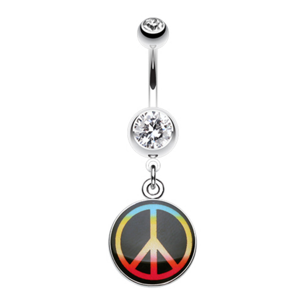 Rasta belly clearance button rings