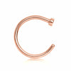 WildKlass 316L Surgical Steel Nose Hoop Ring-WildKlass Jewelry
