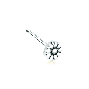 Antique Dasiy Flower WildKlass Nose Stud Ring-WildKlass Jewelry
