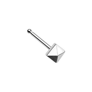 Pyramid WildKlass Nose Stud Ring-WildKlass Jewelry