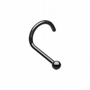 Colorline Ball Top Basic Nose Screw Ring-WildKlass Jewelry