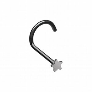 Colorline Star Nose Screw Ring-WildKlass Jewelry