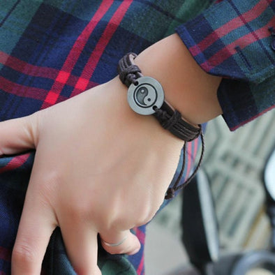 New Style Tai Chi Ying Yang Bracelet Men Women-WildKlass Jewelry
