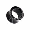 Marble Swirl Acrylic Double Flared Ear Gauge Tunnel Plug-WildKlass Jewelry