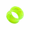 Marble Swirl Acrylic Double Flared Ear Gauge Tunnel Plug-WildKlass Jewelry