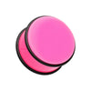 Neon Colored Acrylic No Flare Ear Gauge Plug-WildKlass Jewelry