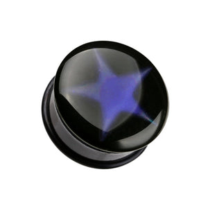 Thermotropic Star Single Flared Mood Plug-WildKlass Jewelry