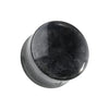 Lava Infused Double Flared Ear Gauge Plug-WildKlass Jewelry