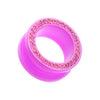 Multi-Sprinkle Dot Neon Acrylic Flesh Tunnel Ear Gauge Plug-WildKlass Jewelry