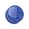 Green Blue Aqua Brilliant Sparkles Color Body Single Flared Ear Gauge Plug-WildKlass Jewelry