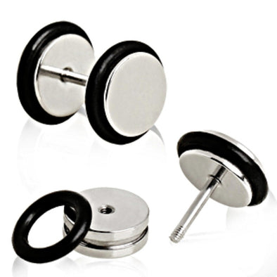 316L Surgical Steel Fake Plug-WildKlass Jewelry