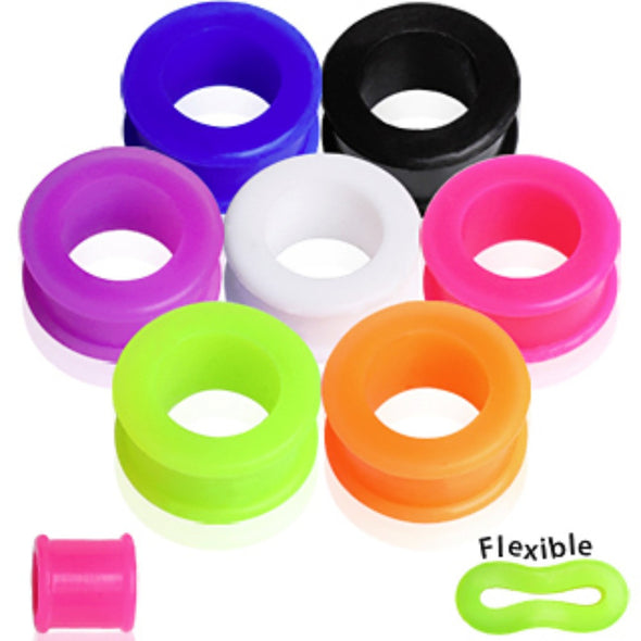 Double Flare Flexible Tunnel Plug-WildKlass Jewelry