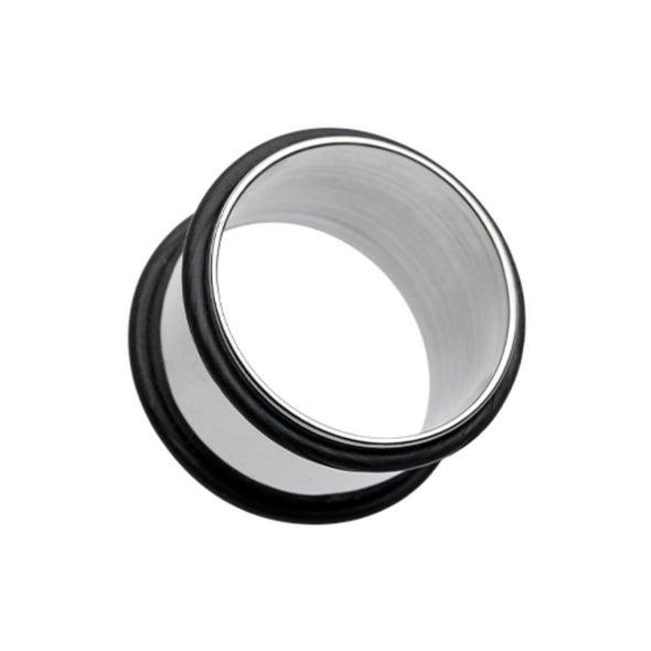 Basic Steel No Flare Ear Gauge Tunnel Plug-WildKlass Jewelry