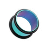 Colorline No Flare Ear Gauge Tunnel Plug-WildKlass Jewelry