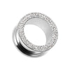 Multi-Sprinkle Dot Multi Gem Screw-Fit Ear Gauge Tunnel Plug-WildKlass Jewelry