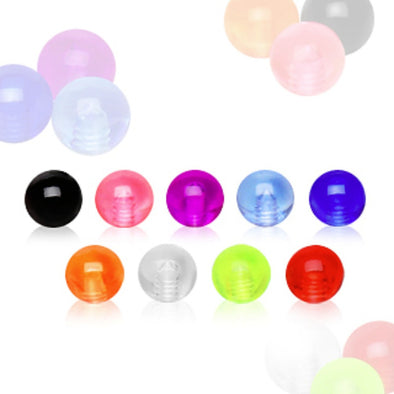 10pcs UV Coated Acrylic Ball Package-WildKlass Jewelry