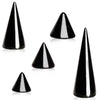 10pcs PVD Plated 316L Surgical Steel Spike Package-WildKlass Jewelry