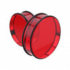 Supersize Basic Acrylic No Flare Ear Gauge Plug-WildKlass Jewelry