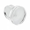 Supersize Basic Acrylic Double Flared Ear Gauge Plug-WildKlass Jewelry