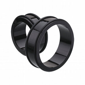 Supersize Basic Acrylic No Flare Ear Gauge Tunnel Plug-WildKlass Jewelry