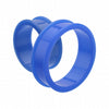 Supersize Flexible Silicone Double Flared Ear Gauge Tunnel Plug-WildKlass Jewelry