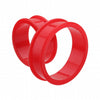 Supersize Flexible Silicone Double Flared Ear Gauge Tunnel Plug-WildKlass Jewelry