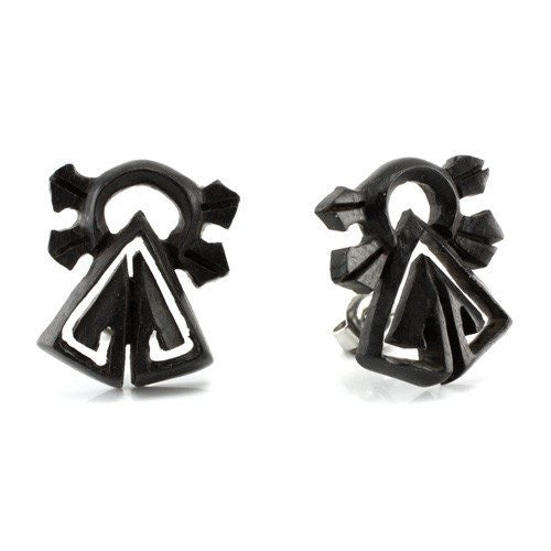 WildKlass Ra's Palace Makerpin Earring Studs-WildKlass Jewelry