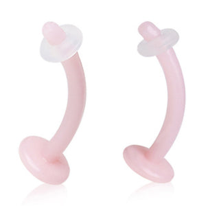 Bio Flex / PTFE Navel Retainer with O-Ring-WildKlass Jewelry