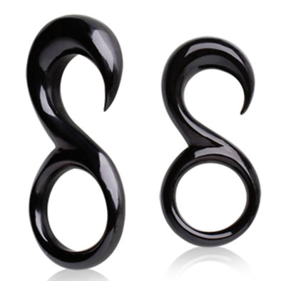 Buffalo Horn Taper with "8" Shape-WildKlass Jewelry