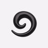 Solid Acrylic Ear Gauge Spiral Hanging Taper-WildKlass Jewelry