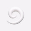 Solid Acrylic Ear Gauge Spiral Hanging Taper-WildKlass Jewelry