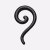 Claw Hook Acrylic Ear Gauge Spiral Hanging Taper-WildKlass Jewelry