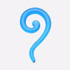 Claw Hook Acrylic Ear Gauge Spiral Hanging Taper-WildKlass Jewelry