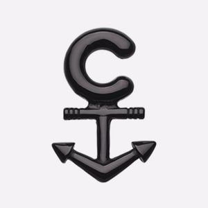 Classic Anchor Acrylic Ear Gauge Hanging Taper-WildKlass Jewelry