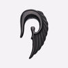 Fallen Angel Acrylic Ear Gauge Hanging Taper-WildKlass Jewelry