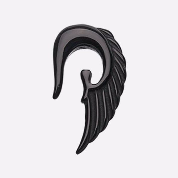 Fallen Angel Acrylic Ear Gauge Hanging Taper-WildKlass Jewelry