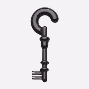 Classic Key Acrylic Ear Gauge Hanging Taper-WildKlass Jewelry