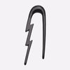 Lightning Bolt Acrylic Ear Gauge Buffalo Taper-WildKlass Jewelry