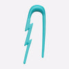 Lightning Bolt Acrylic Ear Gauge Buffalo Taper-WildKlass Jewelry
