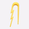Lightning Bolt Acrylic Ear Gauge Buffalo Taper-WildKlass Jewelry