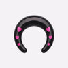 Love Struck Multi Hearts Acrylic Ear Gauge Buffalo Taper-WildKlass Jewelry