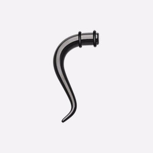 Blackline Classic Curvature Ear Gauge Hanging Taper-WildKlass Jewelry