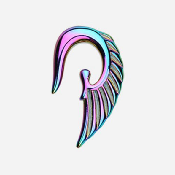 Colorline Fallen Angel Ear Gauge Hanging Taper-WildKlass Jewelry