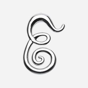 Romantic Swirls Steel Ear Gauge Spiral Hanging Taper-WildKlass Jewelry