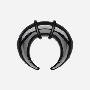 Colorline Pincher Steel Ear Gauge Buffalo Taper-WildKlass Jewelry